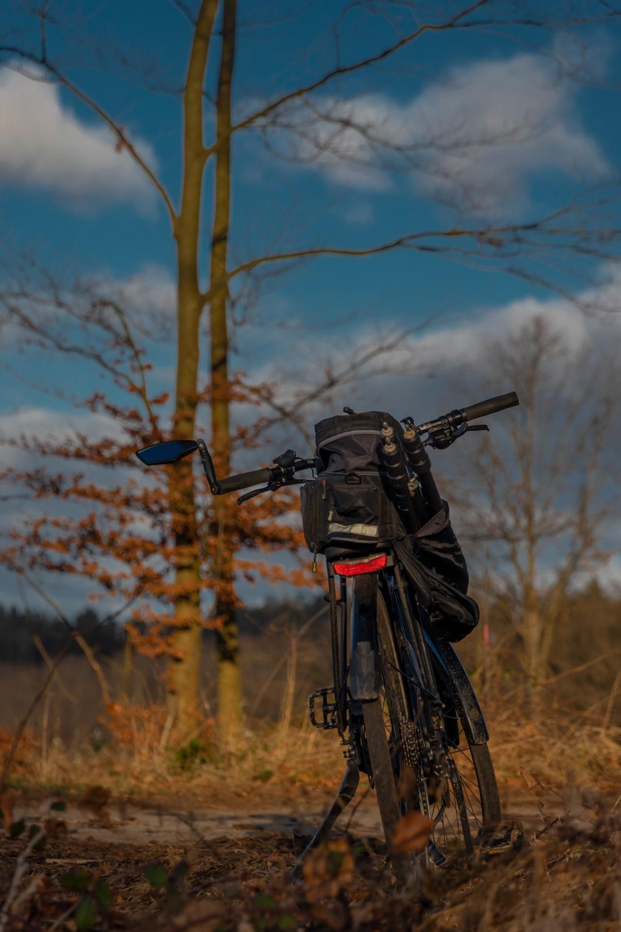 Recreatieve Fietsers Als Mountainbikers Omgeving De Rally Pelt